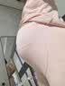 纯棉哺乳秋衣上衣全棉保暖内衣孕妇睡衣秋冬产后产妇月子服打底衫 山茶粉-套装 L（100-120斤左右） 实拍图