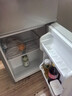 HYUNDAI（韩国现代） 小冰箱 冰箱小型双开门 迷你双门家用宿舍租房冷藏冷冻电冰箱节能省电 80L银【租房神器+高性价比】 实拍图