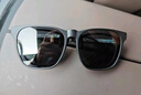京东京造偏光太阳镜夹片墨镜男女款开车骑行防风护目镜近视用 方形 实拍图
