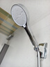 苏泊尔（SUPOR）增压淋浴花洒喷头家用多功能洗澡沐浴手持莲蓬头 畅淋 电镀花洒+1.5米防爆管（送支架） 实拍图