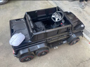 福儿宝（FUERBAO）奔驰授权儿童电动车六驱可坐大人遥控玩具车小孩宝宝双人越野送礼 六驱软胎白+后备箱+双皮座双油门 实拍图