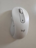 罗技（Logitech）优选系列M650无线蓝牙鼠标 办公蓝牙静音鼠标Mac苹果ipad鼠标人体工学双模鼠标大小手可选男女通用 M650大手型 白L（M750入门款） 实拍图