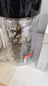 富光双层玻璃杯商务泡茶杯子 大容量男女耐热办公水杯带把黑色320ml 实拍图