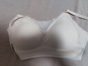 古今（GUJIN）2件夏季超薄内衣女固定杯文胸冰丝无痕无钢圈大码胸罩运动美背M 实拍图
