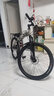 凤凰（Phoenix） 凤凰自行车可折叠山地车路虎男士成年人变速女式越野公路单车 条轮消灰/折叠双避震/全竞速轴承 26寸24速【参考：158-188cm】 实拍图