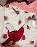 嘟嘟家宝宝拜年服男童红色喜庆卫衣加绒冬款儿童周岁礼服女童汉服 米白底满印 90 实拍图