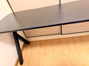 蔓斯菲尔（MSFE）电脑桌台式电竞桌双人书桌ENF实木生态板办公学习可夹机械臂桌子 实拍图