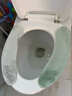 美丽雅马桶垫加厚法兰绒粘贴式家用秋冬款坐便器保暖贴片厕所通用 实拍图