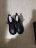百丽童鞋冬季儿童靴子女童时尚皮靴宝宝保暖加绒马丁靴 黑色32码 实拍图