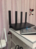 华为路由AX6 new 黑色  Wi-Fi6+ 7200Mbps 千兆路由器 家用高速全屋覆盖大户型 wifi穿墙王 实拍图