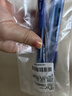 斑马牌（ZEBRA）中性笔 0.5mm子弹头签字笔 学生标记笔走珠水性笔 C-JJ100 JELL-BE 蓝色 3支装 实拍图