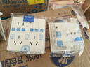正泰（CHNT）开关插座墙壁面板家用86型面板一开单控八孔开关 白色NEG6-C43960 实拍图