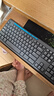 罗技（Logitech）MK275 键鼠套装 无线键鼠套装 办公键鼠套装 全尺寸 商务键鼠套装 带无线2.4G接收器 黑蓝色 实拍图