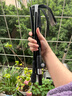 神火（SupFire）户外登山杖折叠短款伸缩非碳素专业手拐杖徒步爬山防身棍超轻外锁 实拍图