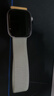 Apple/苹果 Watch Series 10 智能手表GPS款46毫米银色铝金属表壳丹宁色运动型表带M/L MX223CH/B 实拍图
