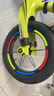 乐卡（Lecoco）儿童平衡车无脚踏宝宝学步车2-6岁幼儿滑行滑步车 C-runX1滑步车 -荧光绿 实拍图