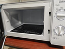 格兰仕（Galanz）平板式小型家用微波炉20升700W精准温控旋钮操作更便捷DG(S0) 实拍图