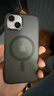 品胜 适用苹果14手机壳磁吸 iPhone14保护套magsafe磁吸充电壳超薄防摔亲肤磨砂磁吸壳  黑色 实拍图
