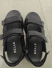 百丽厚底沙滩鞋男鞋25夏新休闲户外运动凉鞋A1514BL5 黑色 43 实拍图
