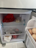三菱小冰箱迷你小型家用冷藏冷冻宿舍出租房双门办公室电冰箱一级能效 42L银色【四天约一度电】 实拍图