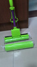 妙洁胶棉拖把27cm杆长120共2头滚轮式懒人家用一拖净免手洗海绵吸水 实拍图