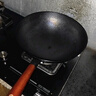 京东京造 炒锅 炒菜燃气灶圆底爆炒无涂层防粘 双耳精铁大锅 40cm 实拍图