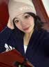 GOLOVEJOY高乐捷冷帽女秋冬季户外徒步登山针织帽子滑雪毛线帽护耳保暖米 实拍图