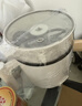 美的（Midea）电煮锅 电炒锅 便携式折叠锅 分体式小电锅 316L不锈钢 0涂层旅行出差烧水电水壶多功能锅XZC16X01 实拍图