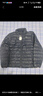 盖璞男女装秋冬印花logo多口袋小立领羽绒服外套657225 黑色 XL (180/100A)亚洲尺码 实拍图