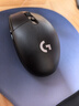 罗技（G）304 LIGHTSPEED无线鼠标 游戏鼠标 轻质便携 鼠标宏 绝地求生FPS英雄联盟吃鸡 生日礼物 黑色 实拍图