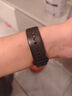 臣颂（CHENSONG）适用小米手环9Pro/8Pro硅胶表带 红米Watch6/5/4手表带 Redmiwatch5esim运动手表替换柔软腕带黑色 实拍图