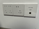 普联（TP-LINK） 全屋WiFi6套装无线AP面板网络覆盖ac+ap智能组网86型分布式墙壁POE路由器 全千兆(3个面板+5口路由)【优雅白】 【AX1500M双频 易展Mesh】 实拍图