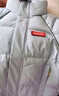 鸭鸭（YAYA）梓渝同款羽绒服女短款立领情侣同款男秋冬装新款面包服小个子外套 浅灰色(男女同款) M 【建议110-130斤】 实拍图