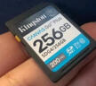 金士顿（Kingston）128GB SD存储卡 U3 V30 相机内存卡 高速sd卡大卡 4K超高清拍摄 读速200MB/s 实拍图