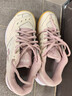 YONEX尤尼克斯羽毛球鞋yy女款训练透气缓震SHB101CR 米粉 39 实拍图