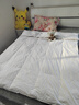 皇朝家私防钻绒系列 60%白鸭毛羽毛被 冬被 1500g 150*200cm 白色 实拍图