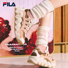斐乐（FILA） 可颂面包鞋运动鞋女休闲鞋老爹鞋厚底鞋子 雾玫瑰/棕土色-MR 37.5 实拍图