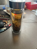 富光双层玻璃杯 高硼硅玻璃泡茶杯子 茶水分离杯 带茶隔商务水杯男士 实拍图