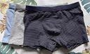 红豆内裤男纯棉男士内裤全棉印花中腰男式平角裤4条装 印花180 实拍图