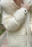波司登25年冬女90绒加厚立领宽松中长款大毛领商场同款羽绒服 实拍图