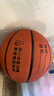 361°篮球中小学训练室内外耐磨5号橡胶儿童玩具篮球 棕色 实拍图