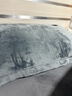 雅鹿冬季牛奶绒枕套家用枕头套48x74cm单人保暖刺绣枕套+枕芯一对装 H-冰川灰【加厚 不掉毛】 48x74cm枕套一只装 实拍图