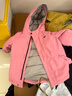 戴维贝拉（DAVE＆BELLA）儿童羽绒服冬装男童女童加厚外套宝宝红色年服童装 实拍图
