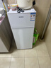 HYUNDAI（韩国现代）小冰箱迷你小型家用冷藏冷冻宿舍出租房办公室双开门二门电冰箱节能省电 100L白【一级能效+租房必备】 实拍图