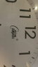 康巴丝（Compas）挂钟客厅 静音钟表客厅石英钟表挂墙时钟 C2866 白色 30.5cm直径 实拍图
