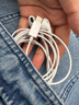 Apple/苹果 USB-C接口有线耳机 type-c接口有线耳机苹果耳机 苹果17有线耳机笔记本耳机游戏音乐 实拍图