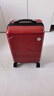 Diplomat外交官商务万向轮拉杆箱男女结婚旅行箱TSA密码行李箱TC-6902红色 实拍图