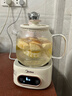 美的（Midea）花漾0胶水全玻璃全自动养生壶 办公室多功能煮茶壶 烧水壶恒温电热水壶煮茶器花茶壶1L YS10B101 实拍图