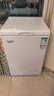 澳柯玛（AUCMA）100升家用减霜小冰柜母乳小型冷柜冷藏柜冷冻柜卧式顶开门冰箱一级能效 BC/BD-100H 国家补贴 实拍图