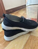 布舍元（BUSHEYUAN）休闲帆布鞋老北京布鞋一脚蹬懒人板鞋单鞋男士331-1711 黑色 45  实拍图
